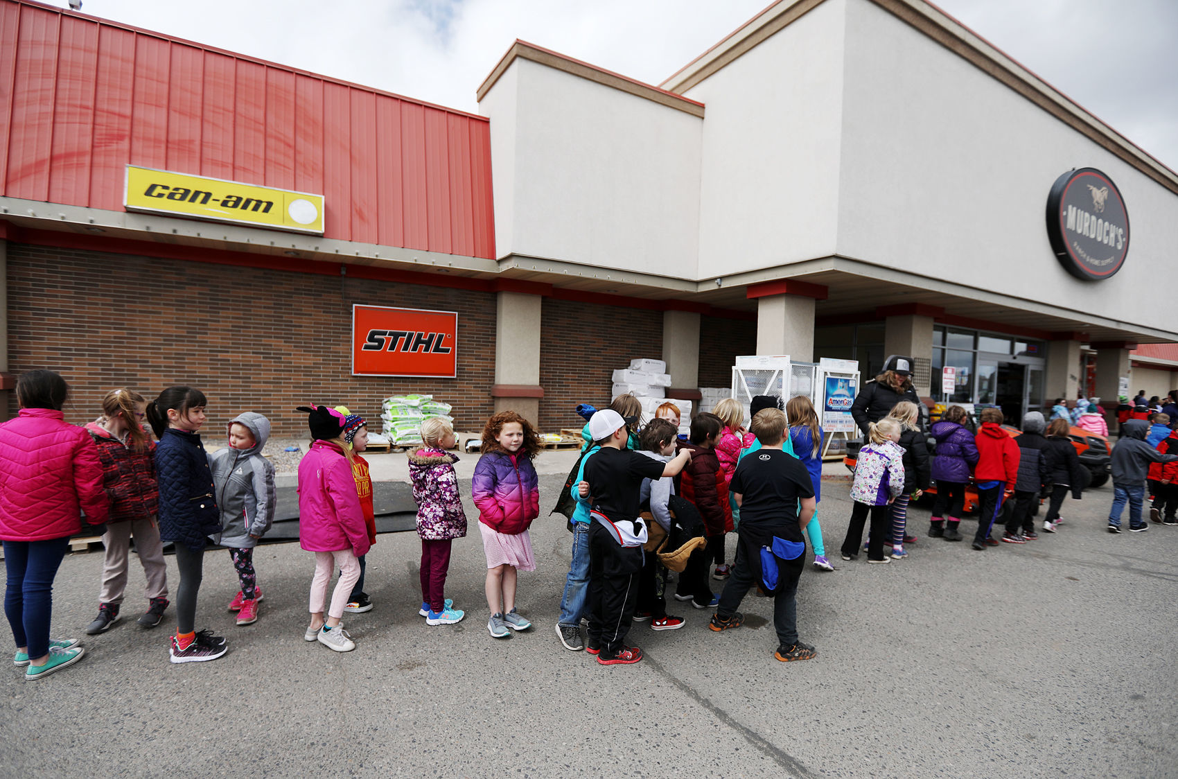 Butte store hosts field trip for elementary students from Margaret Leary in Butte